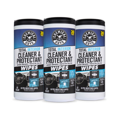 Chemical Guys Total Interior Wipes 3-Pack Kit