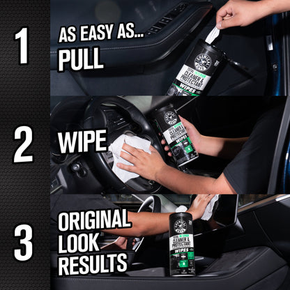 Chemical Guys Total Interior Wipes 3-Pack Kit