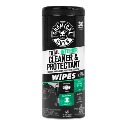 Chemical Guys Total Interior Cleaner & Protectant Canister Wipes