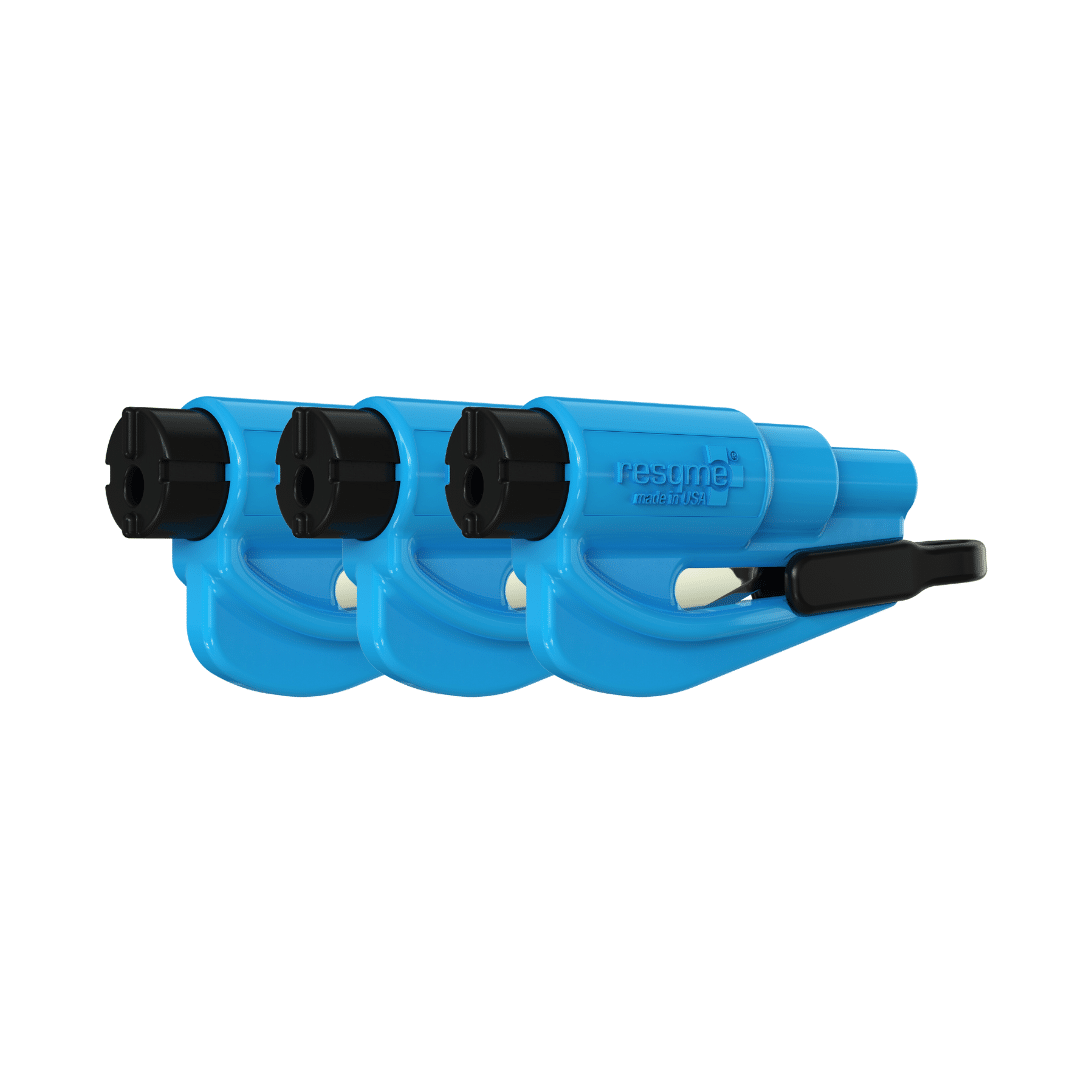 resqme® Car Escape Tool | Seatbelt Cutter & Window Breaker