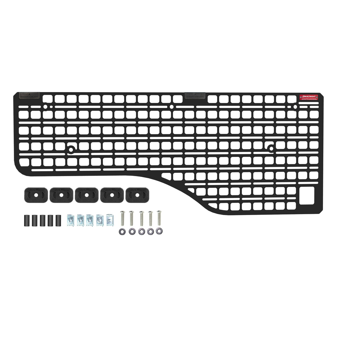 BuiltRight Industries Bedside Rack MOLLE Panel System | Chevrolet Colorado & GMC Canyon (2015-2022)