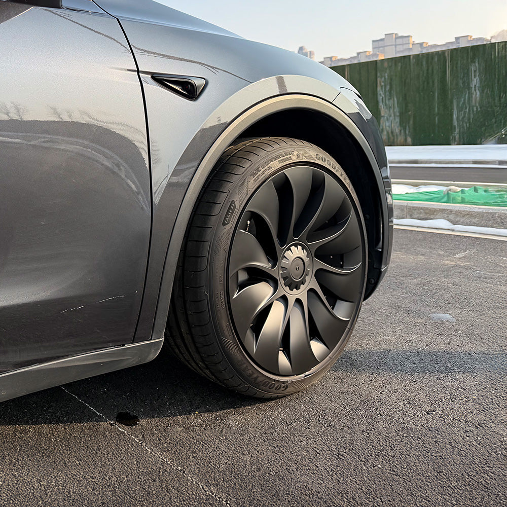 Yeslak Performance Uberturbine Style Wheel Covers for Tesla Model Y Juniper 20" Helix 2.0 Wheels