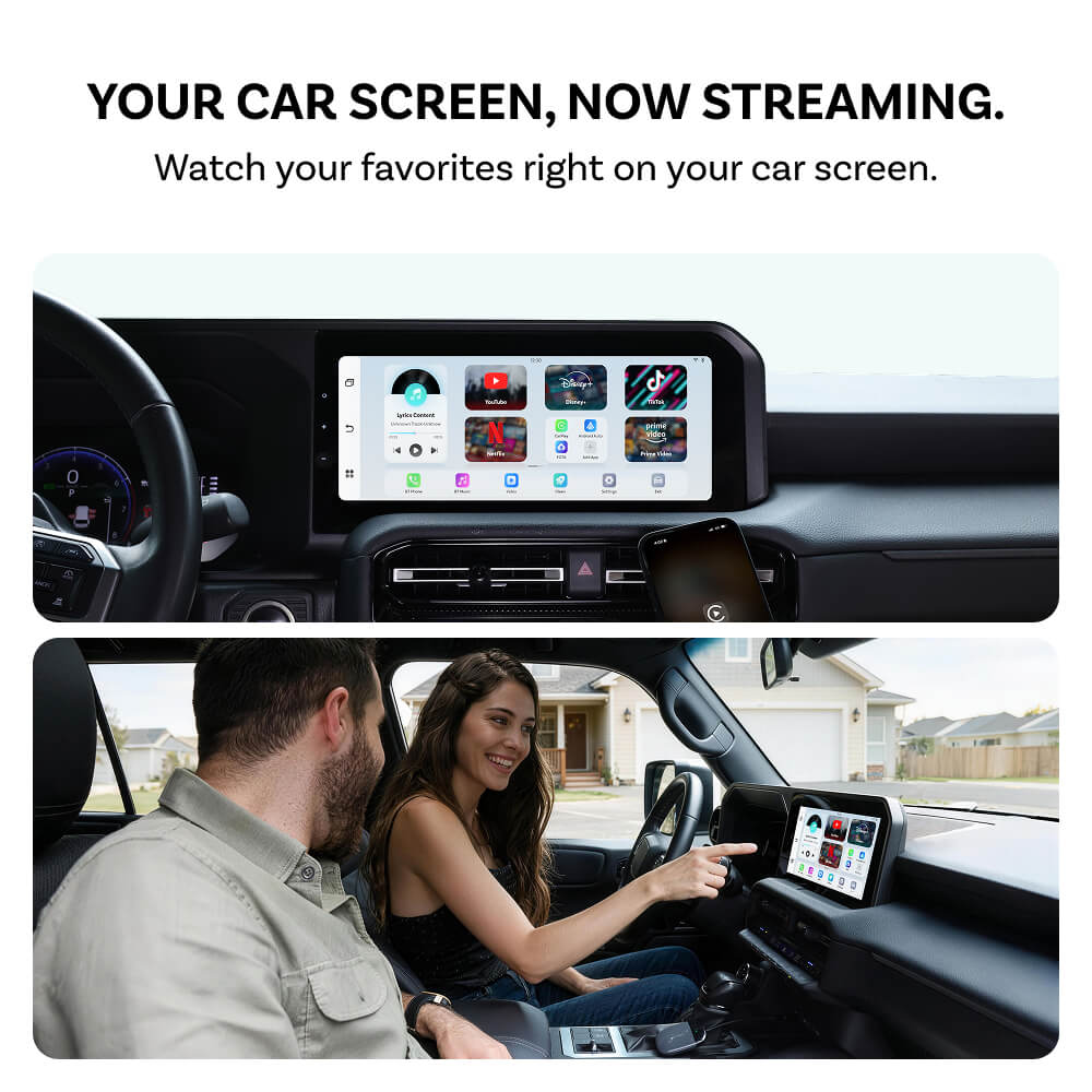 Ottocast Play2Video X Wireless CarPlay/Android Auto All-in-1 Adapter
