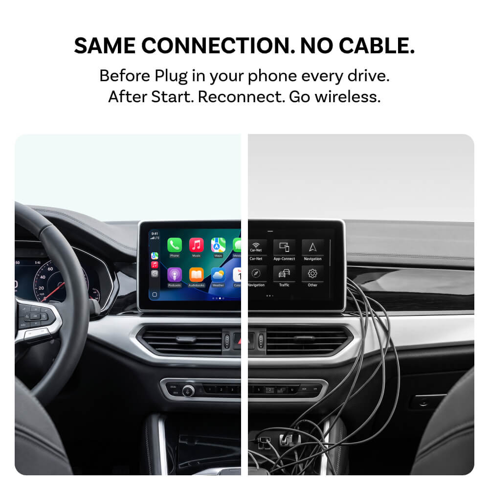 Ottocast Play2Video X Wireless CarPlay/Android Auto All-in-1 Adapter