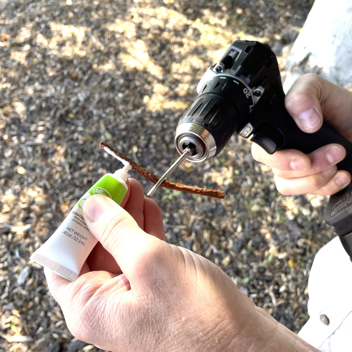 Slime Drill Bit Tire Plug Kit