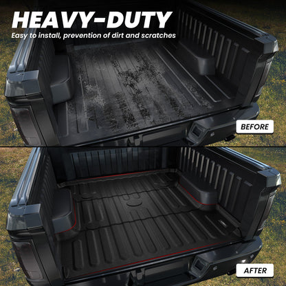LASFIT Fit for 2006-2027 Ram 2500 3500 Heavy Duty Bed Mat or Tailgate Mat, Don't fit with Optional Rambox & Drop-in liners
