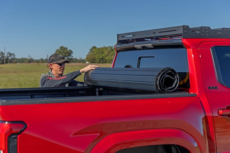 Rough Country Hard Roll Up Bed Cover For Tacoma (2024-Current)