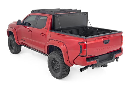 Rough Country Hard Tri-Fold Flip up Bed Cover For Tacoma (2024-Current)