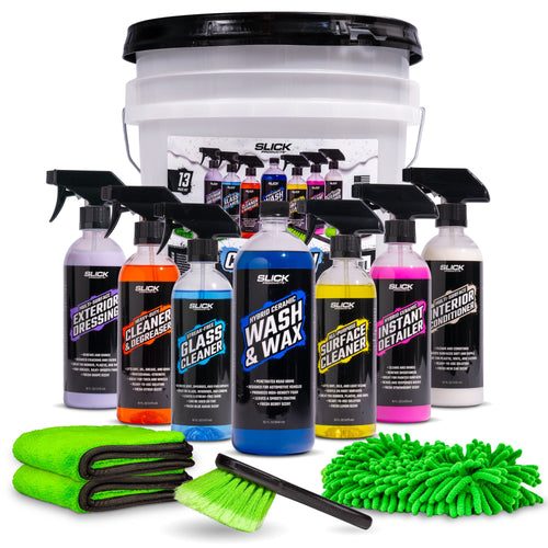 Slick Products Car Wash & Detail Kit