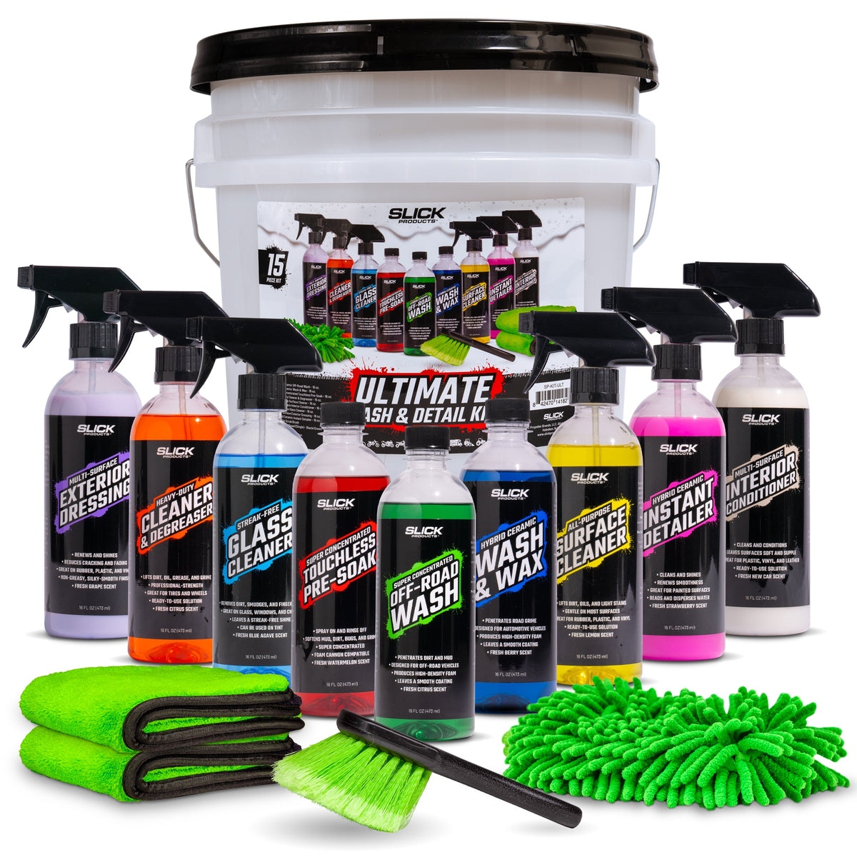 Slick Products Ultimate Wash & Detail Kit