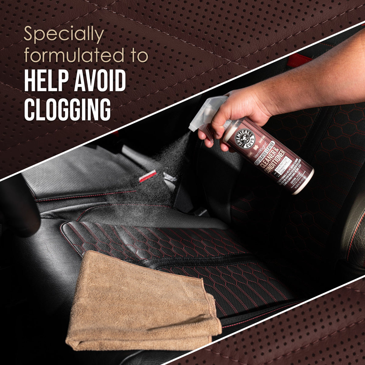 Chemical Guys VentRight Perforated Leather Cleaner