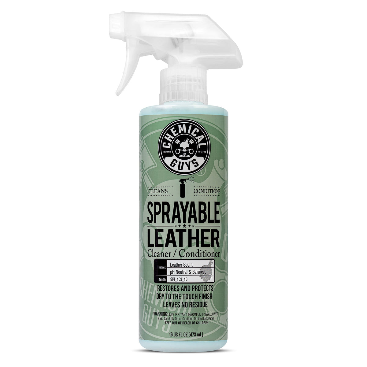 Chemical Guys Sprayable Leather Cleaner & Conditioner In One