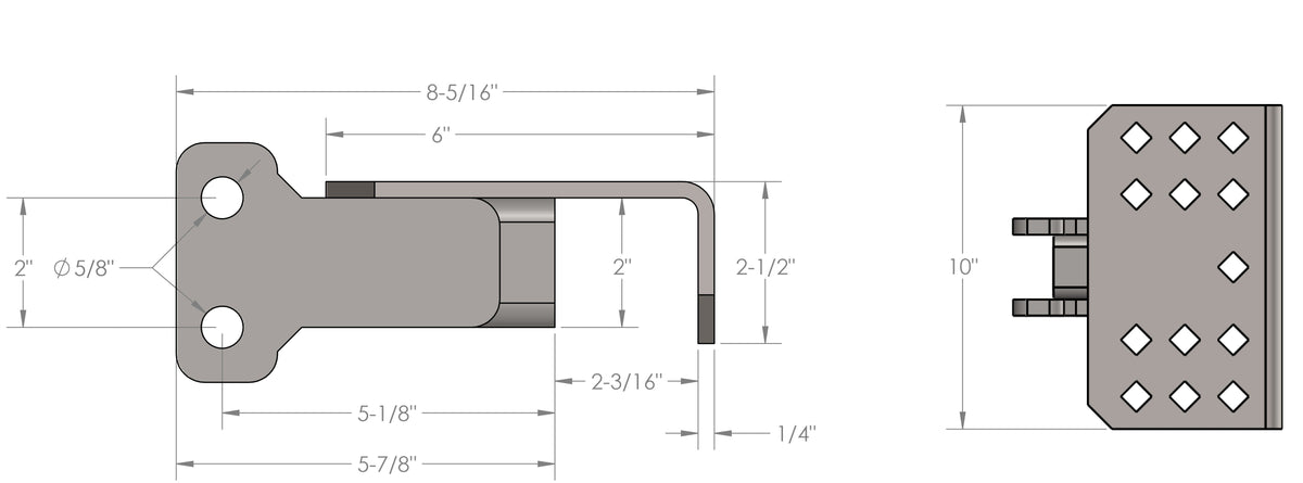 BulletProof Hitches BulletProof Hitch Step Attachment
