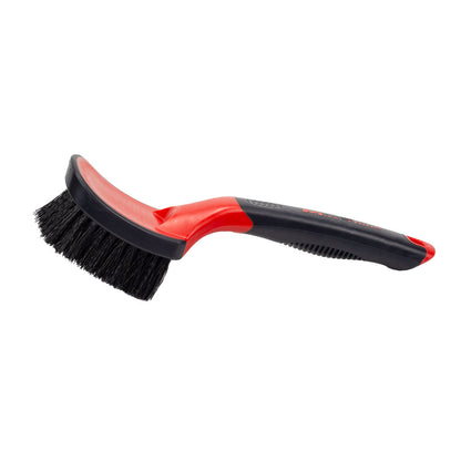 MaxShine Soft Grip Heavy Duty Tire Brush with Short Handle