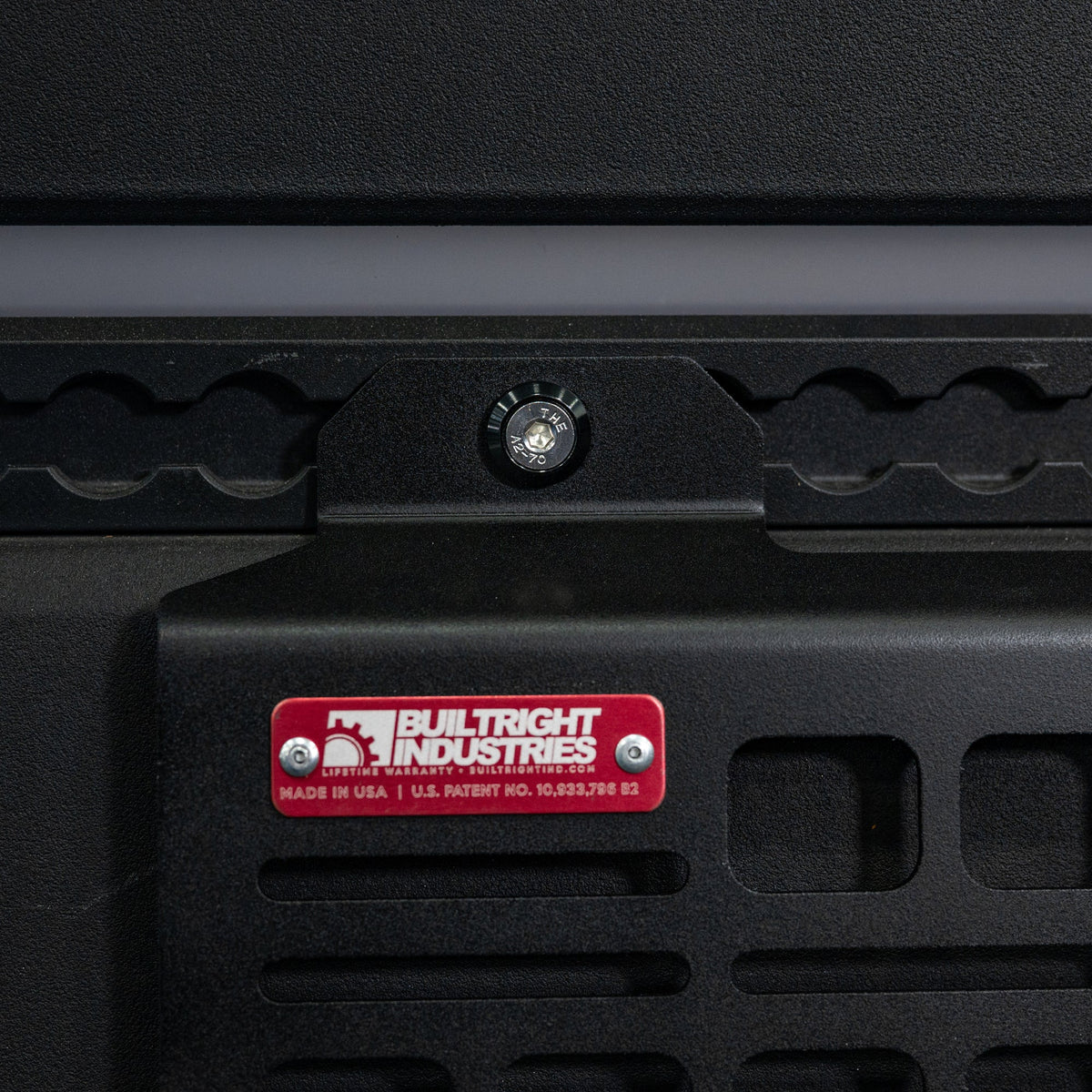BuiltRight Industries Bedside Rack MOLLE System | Tesla Cybertruck (2024+)
