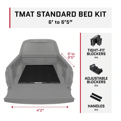 Tmat Truck Bed Organizer Slide Out Mat | Tesla Cybertruck