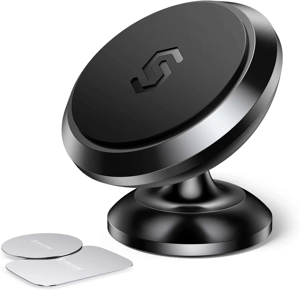 Syncwire Magnetic In-Car Phone Mount (Metal Plates Included)