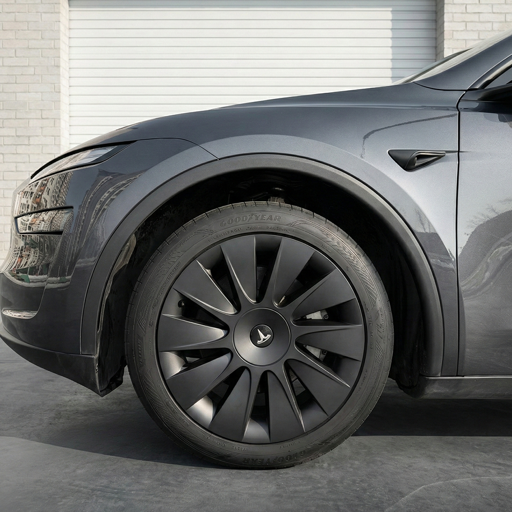 EVBASE Model Y Juniper 19" Wheel Covers Induction Style Aero Hubcaps for Tesla