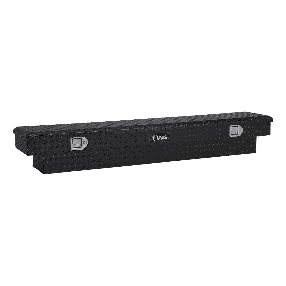 UWS Gloss Black Aluminum 63" Slim-Line Crossover Truck Tool Box (LTL Shipping Only)