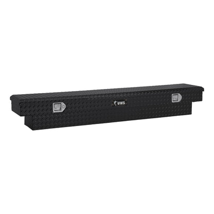 UWS Gloss Black Aluminum 63" Slim-Line Crossover Truck Tool Box (LTL Shipping Only)