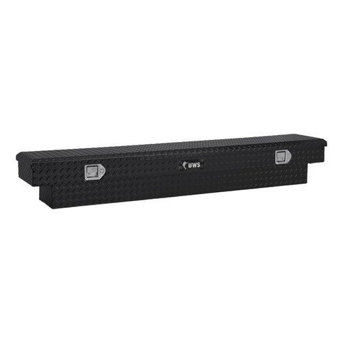 UWS Gloss Black Aluminum 63" Slim-Line Crossover Truck Tool Box (LTL Shipping Only)