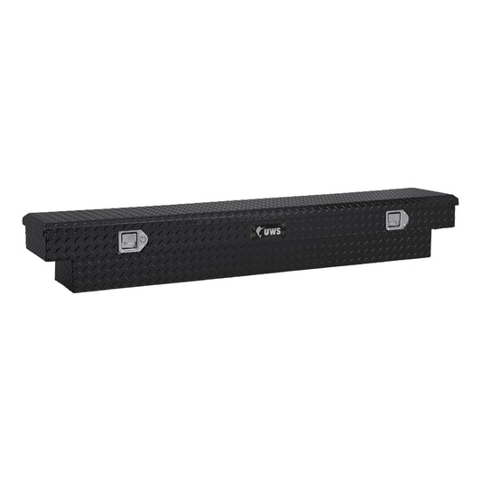 UWS Gloss Black Aluminum 63" Slim-Line Crossover Truck Tool Box (LTL Shipping Only)