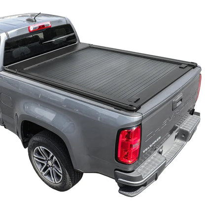SYNETICUSA Explore Starter Kit - MR Retractable PRO Tonneau Cover + 8 Pcs Truck Bed Light Kit