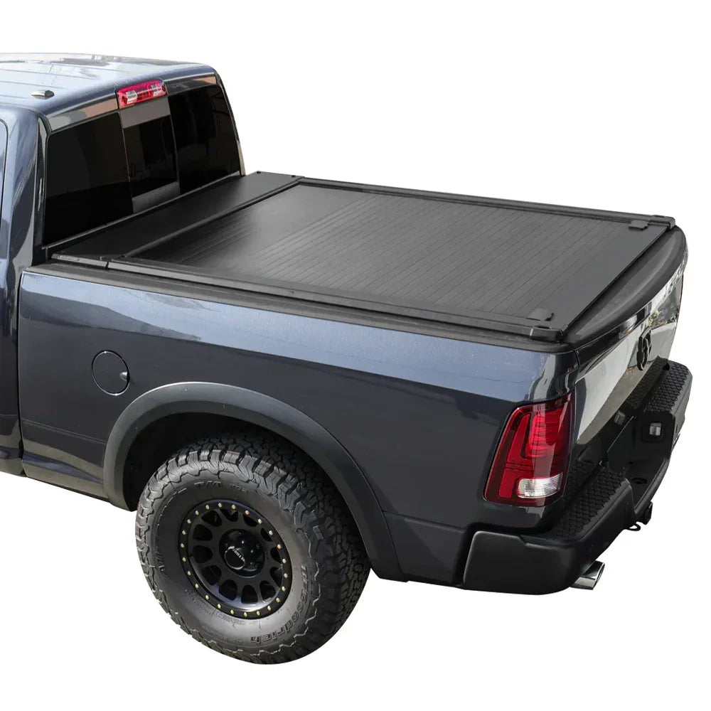 SYNETICUSA Explore Starter Kit - MR Retractable PRO Tonneau Cover + 8 Pcs Truck Bed Light Kit