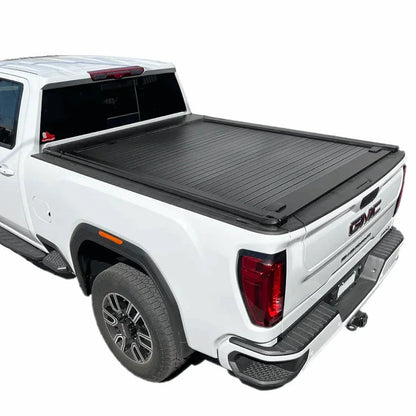 SYNETICUSA Explore Starter Kit - MR Retractable PRO Tonneau Cover + 8 Pcs Truck Bed Light Kit