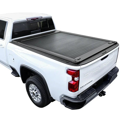 SYNETICUSA Explore Starter Kit - MR Retractable PRO Tonneau Cover + 8 Pcs Truck Bed Light Kit