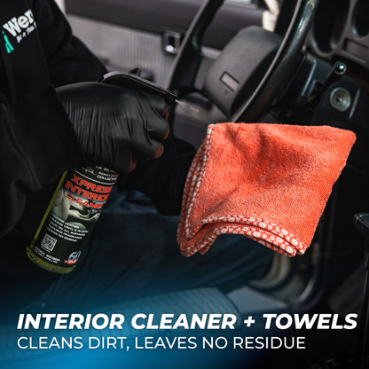 The Rag Company Complete Car Cleaning Kit