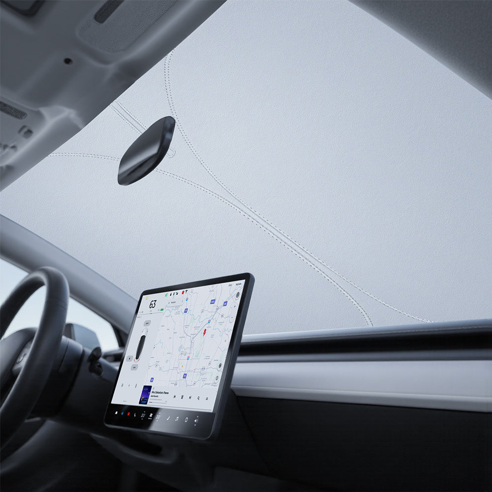 TESERY Graphene Front Windshield Sunshade for Model 3 Highland / Model Y Juniper