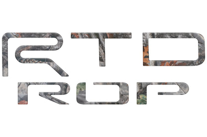 Tufskinz Tailgate Letter Inserts For TRD Pro Tundra (2022-Current)