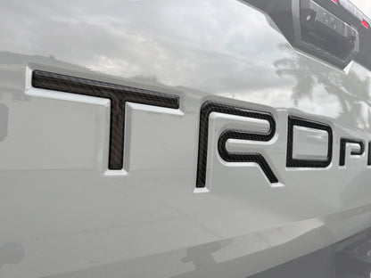 Tufskinz Tailgate Letter Inserts For TRD Pro Tundra (2022-Current)