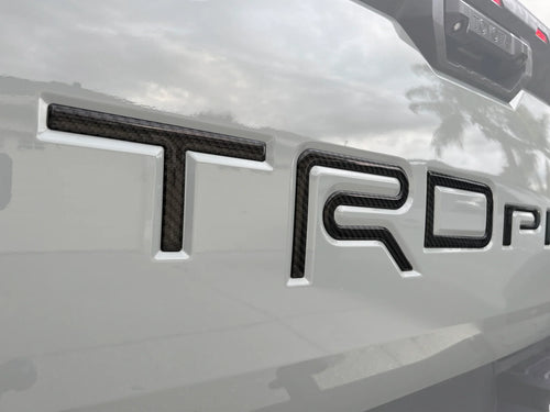 Tufskinz Tailgate Letter Inserts For TRD Pro Tundra (2022-Current)