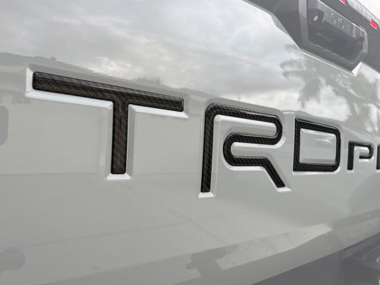 Tufskinz Tailgate Letter Inserts For TRD Pro Tundra (2022-Current)