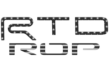Tufskinz Tailgate Letter Inserts For TRD Pro Tundra (2022-Current)