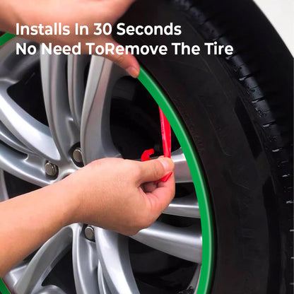 Yeslak Tesla Model S/3/X/Y Alloy Rim Protectors – Premium Wheel Rash Protection for Tesla Owners