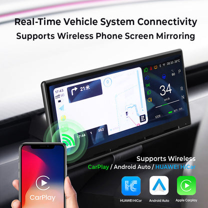Yeslak Tesla 8.9" CarPlay / Android Auto Instrument Cluster for Model 3/Y (2024+ Model 3, 2025 Model Y)