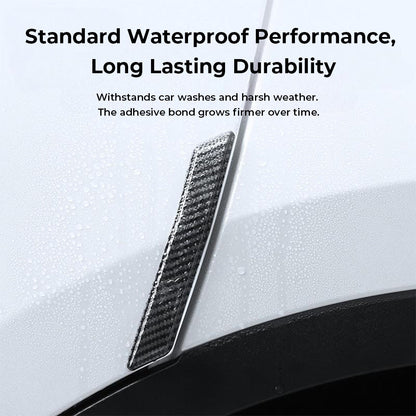 Yeslak Tesla Model 3 & Y Door Edge Protectors – 4-Piece Anti-Scratch ABS Guards | UV-Resistant, Perfect Fit & Easy