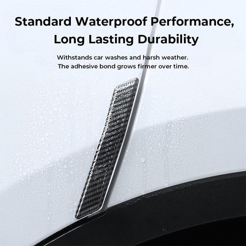Yeslak Tesla Model 3 & Y Door Edge Protectors – 4-Piece Anti-Scratch ABS Guards | UV-Resistant, Perfect Fit & Easy