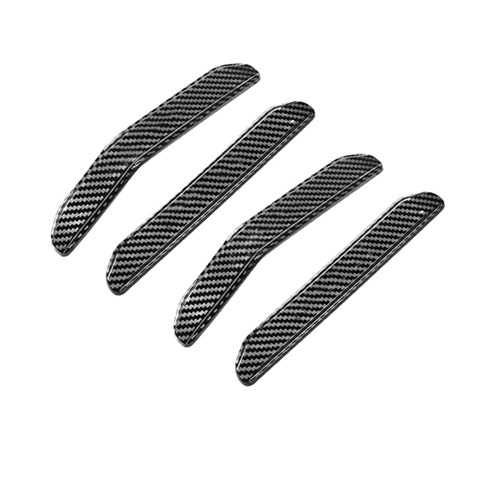 Yeslak Tesla Model 3 & Y Door Edge Protectors – 4-Piece Anti-Scratch ABS Guards | UV-Resistant, Perfect Fit & Easy