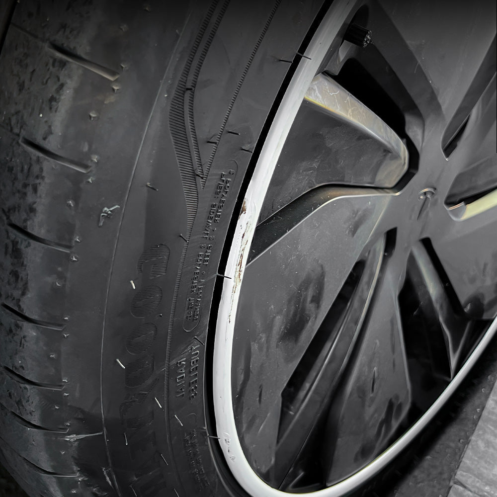 Yeslak Tesla Model S/3/X/Y Alloy Rim Protectors – Premium Wheel Rash Protection for Tesla Owners