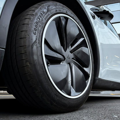 Yeslak Tesla Model S/3/X/Y Alloy Rim Protectors – Premium Wheel Rash Protection for Tesla Owners