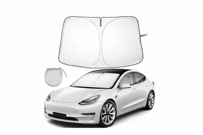 Yeslak Bundle: Front + Sunroof Sunshades for Tesla Model Y Juniper (2025+)