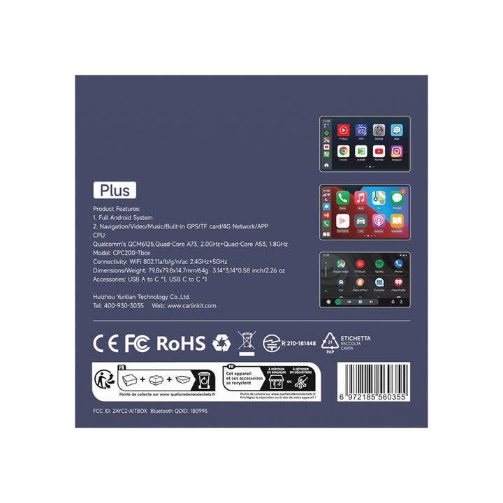 Carlinkit Tbox Plus Android 13 Wireless CarPlay AI Box - image 6