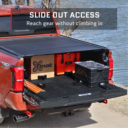 Tmat Truck Bed Organizer Slide Out Mat | Tesla Cybertruck