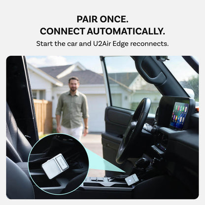 Ottocast U2Air Edge Wireless CarPlay/Android Auto Adapter