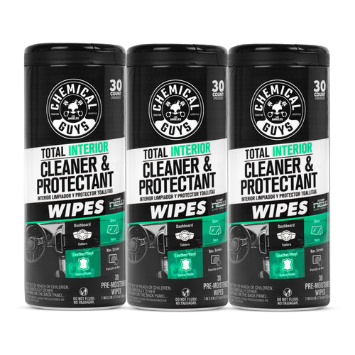 Chemical Guys Total Interior Wipes 3-Pack Kit