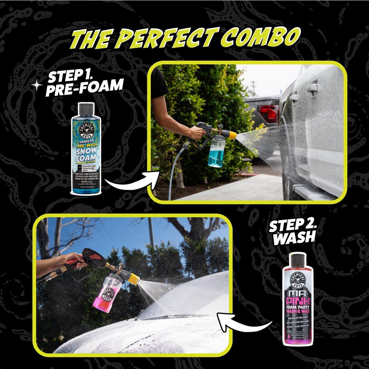 Chemical Guys Pre-Wash Snow Foam Blaster Bundle
